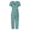 Teal - Front - Mountain Warehouse Womens-Ladies Crane Wrap Jumpsuit