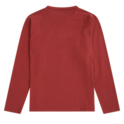 Rust - Back - Animal Mens Otis Long-Sleeved T-Shirt