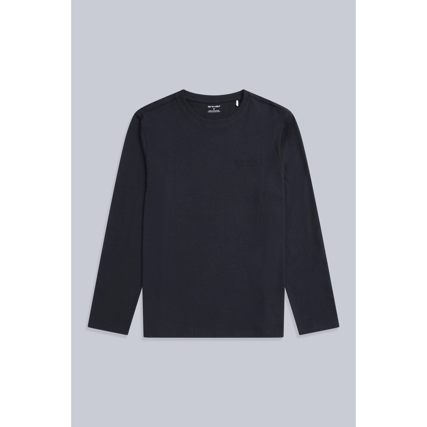 Black - Front - Animal Mens Otis Long-Sleeved T-Shirt