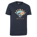 Navy - Side - Mountain Warehouse Mens Snowdon Short-Sleeved T-Shirt