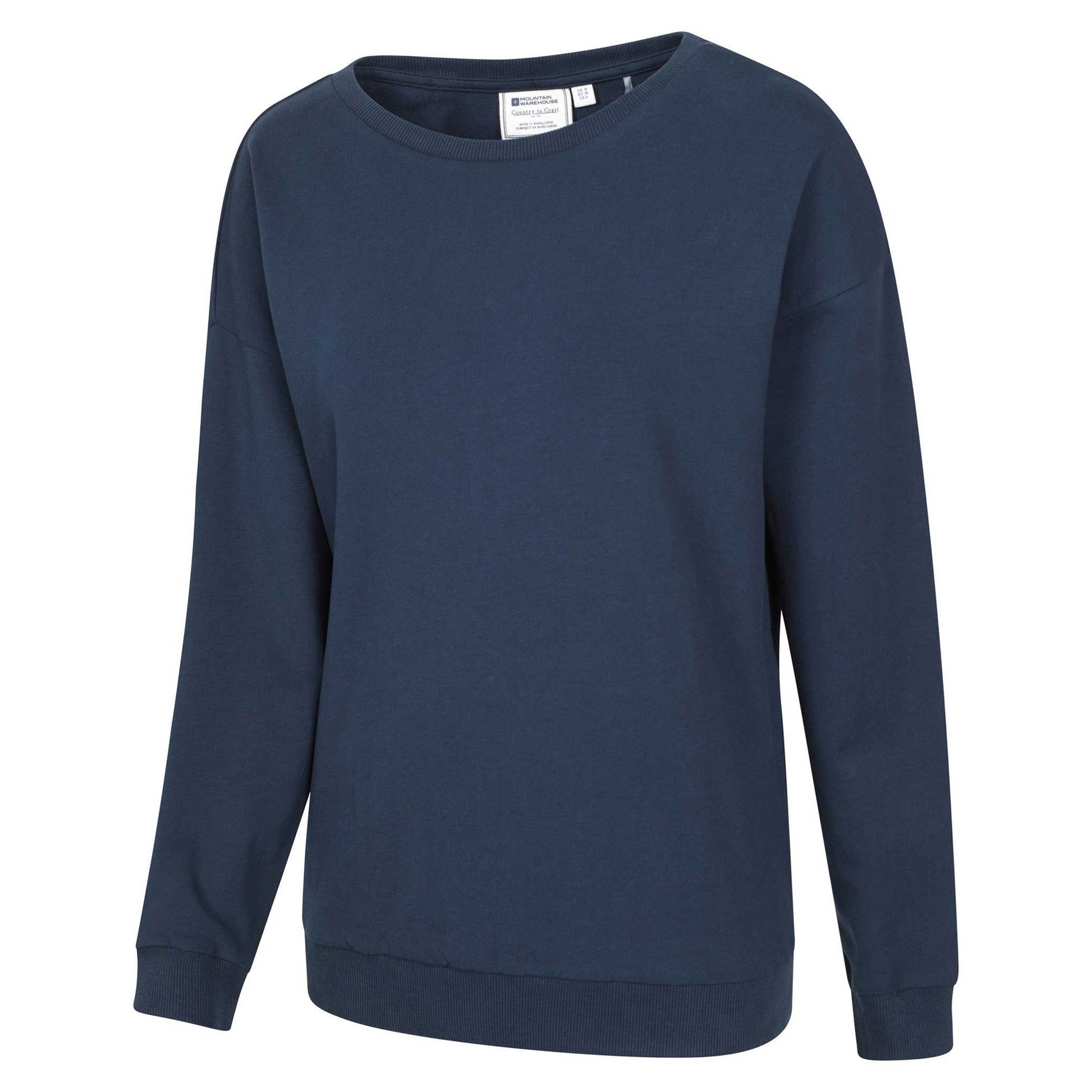 Navy - Lifestyle - Mountain Warehouse Womens-Ladies Pentle Lightweight Sweatshirt