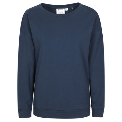 Navy - Front - Mountain Warehouse Womens-Ladies Pentle Lightweight Sweatshirt