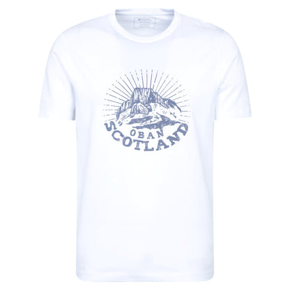White - Front - Mountain Warehouse Mens Oban Short-Sleeved T-Shirt