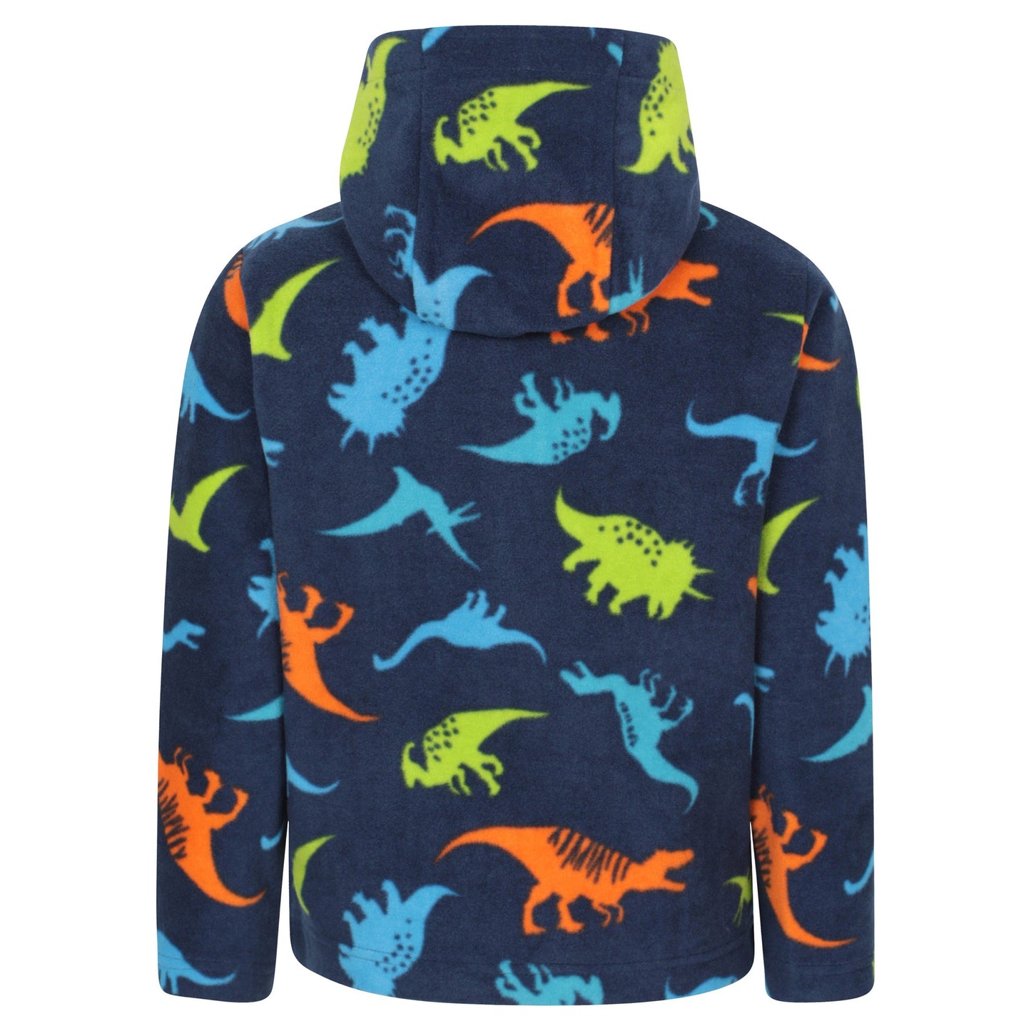 Corn Blue - Back - Mountain Warehouse Childrens-Kids Pursuit II Printed Hoodie