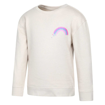 Cream - Lifestyle - Mountain Warehouse Childrens-Kids Crew Neck Sweatshirt