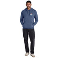 Blue - Side - Animal Mens River Hoodie