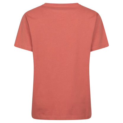 Rust - Back - Mountain Warehouse Womens-Ladies Waterfall Relaxed Fit T-Shirt