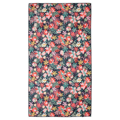 Mixed - Front - Animal Flowers Travel Microfibre Towel