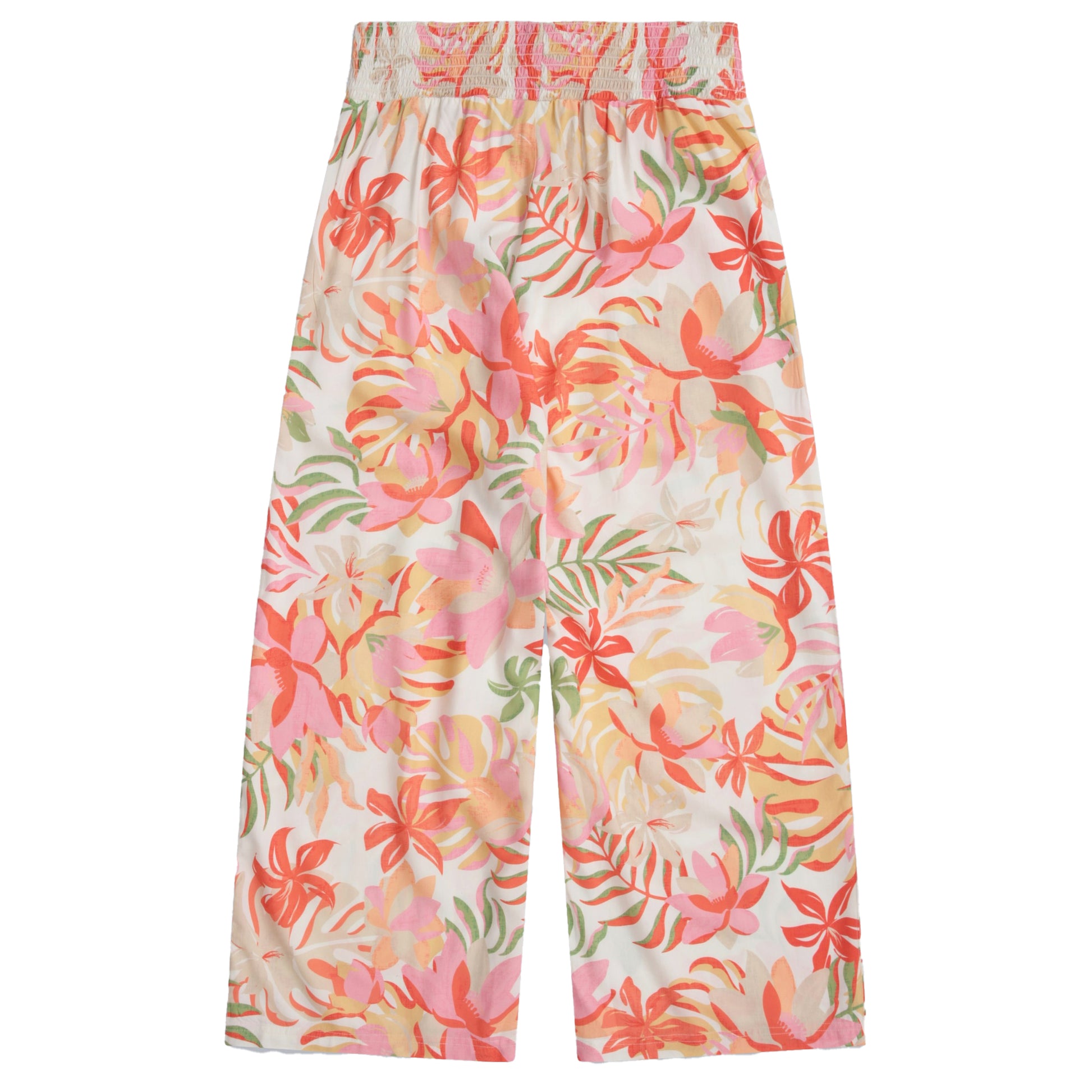 Off White - Back - Animal Womens-Ladies Tassia Cropped Trousers