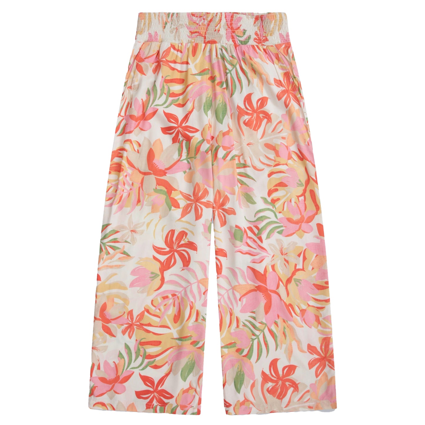 Off White - Front - Animal Womens-Ladies Tassia Cropped Trousers