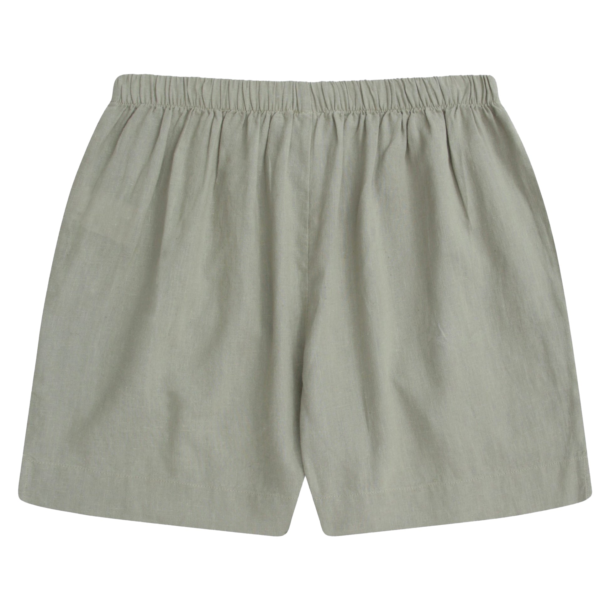 Pale Green - Back - Animal Womens-Ladies Nova Linen Shorts
