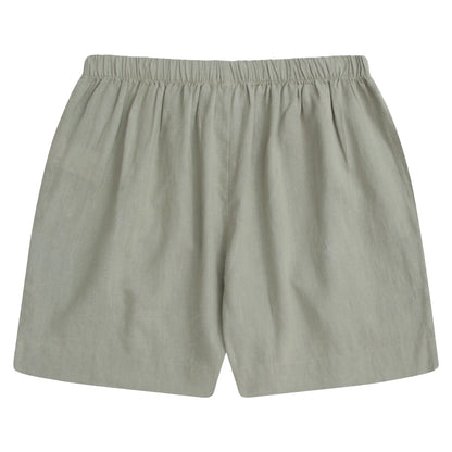 Pale Green - Back - Animal Womens-Ladies Nova Linen Shorts