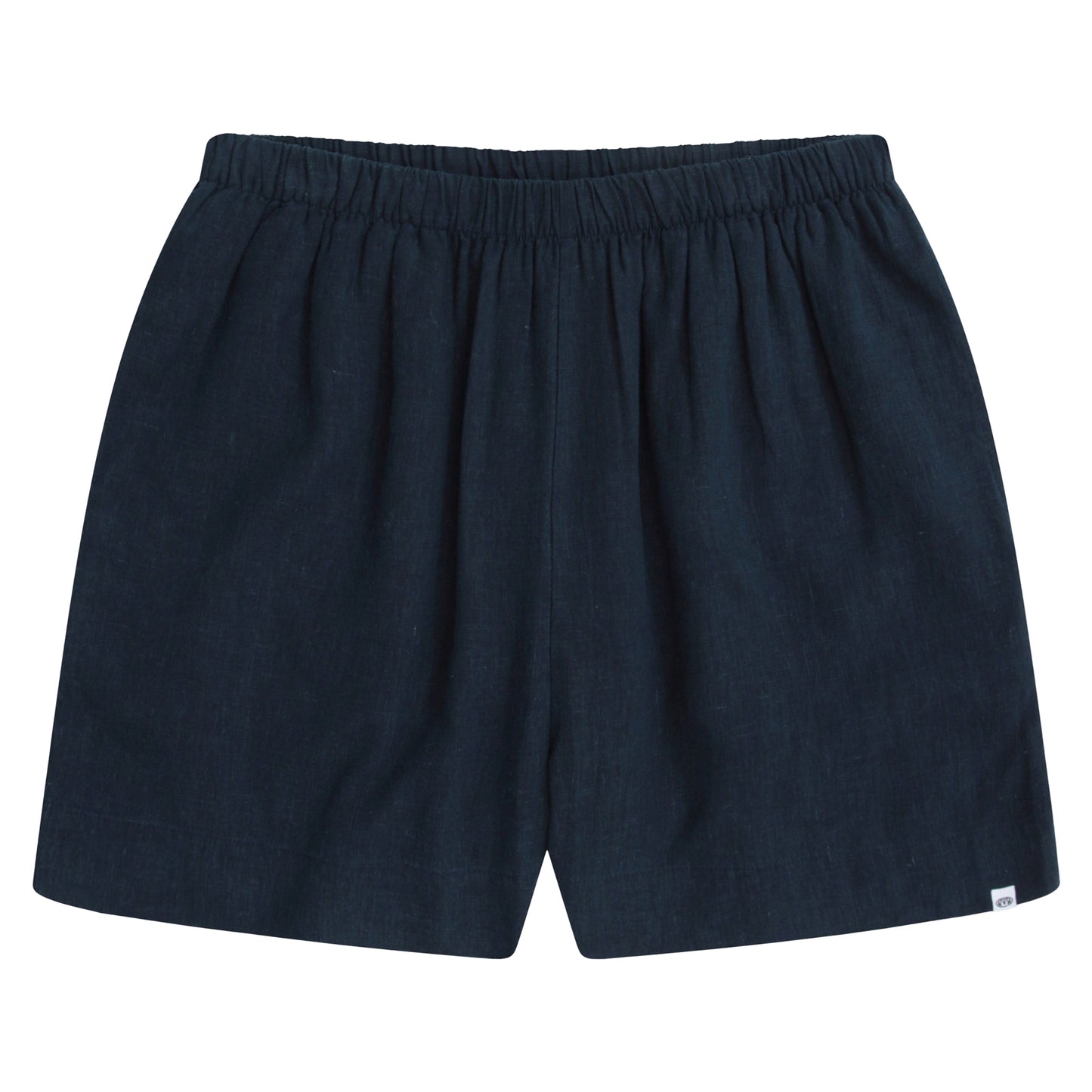 Navy - Front - Animal Womens-Ladies Nova Linen Shorts