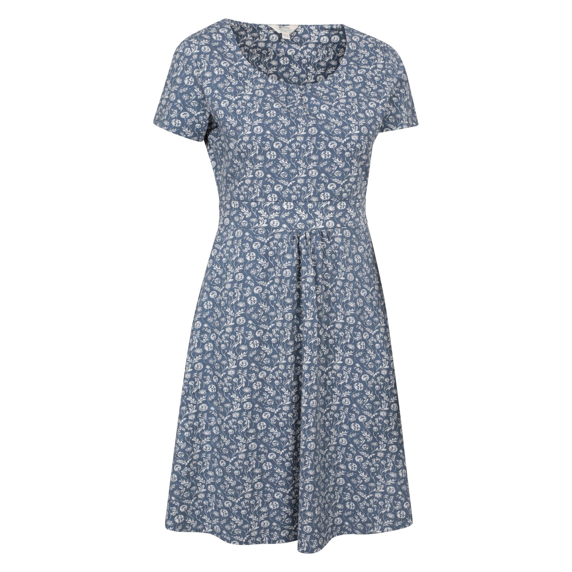 Light Grey - Side - Mountain Warehouse Womens-Ladies Floral UV Protection Dress