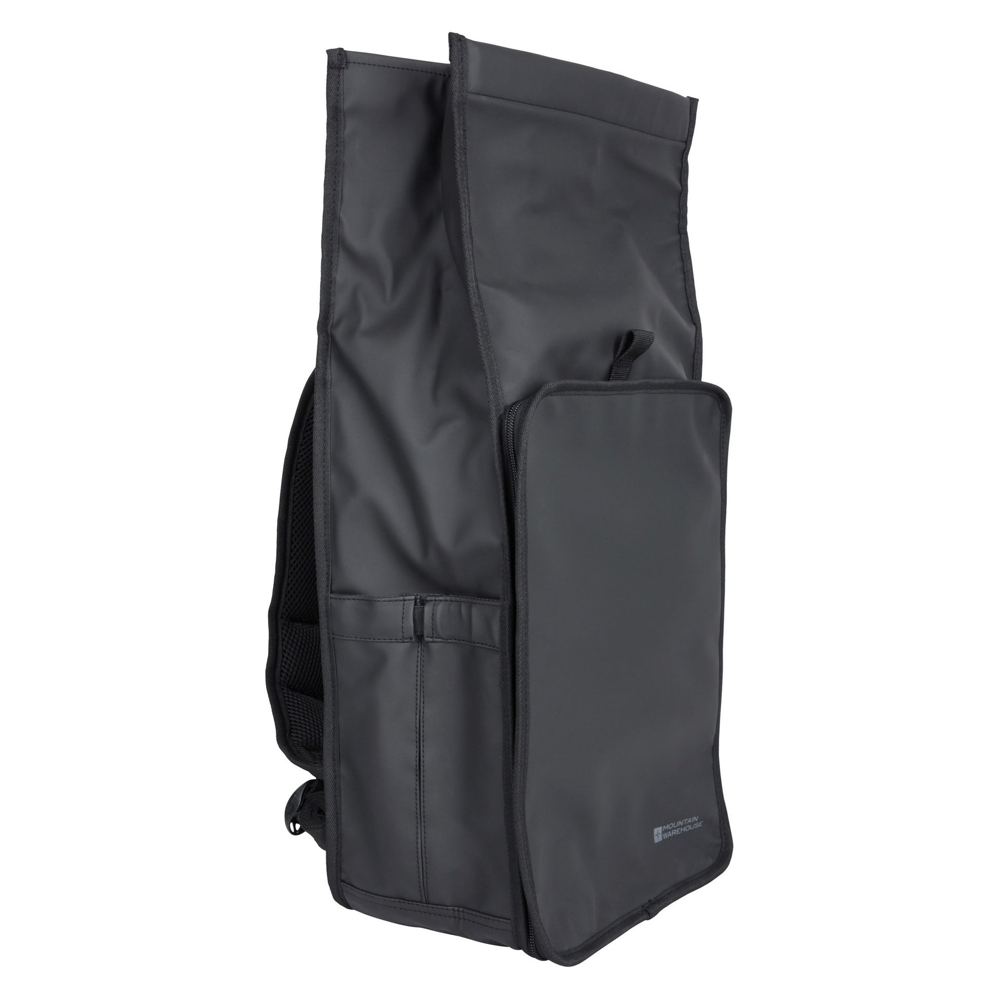 Black - Lifestyle - Mountain Warehouse Commuter Roll Top 22L Backpack