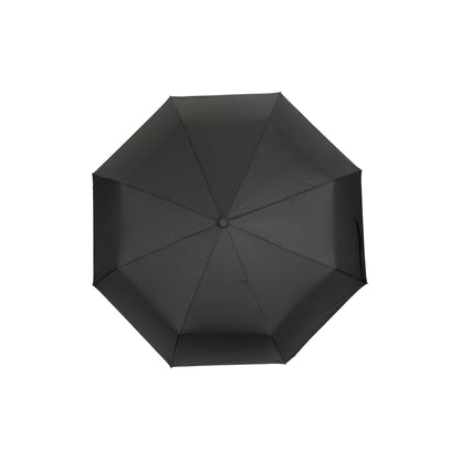 Black - Back - Mountain Warehouse Windproof Folding Umbrella