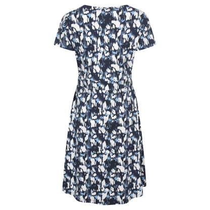 Indigo - Back - Mountain Warehouse Womens-Ladies Abstract UV Dress