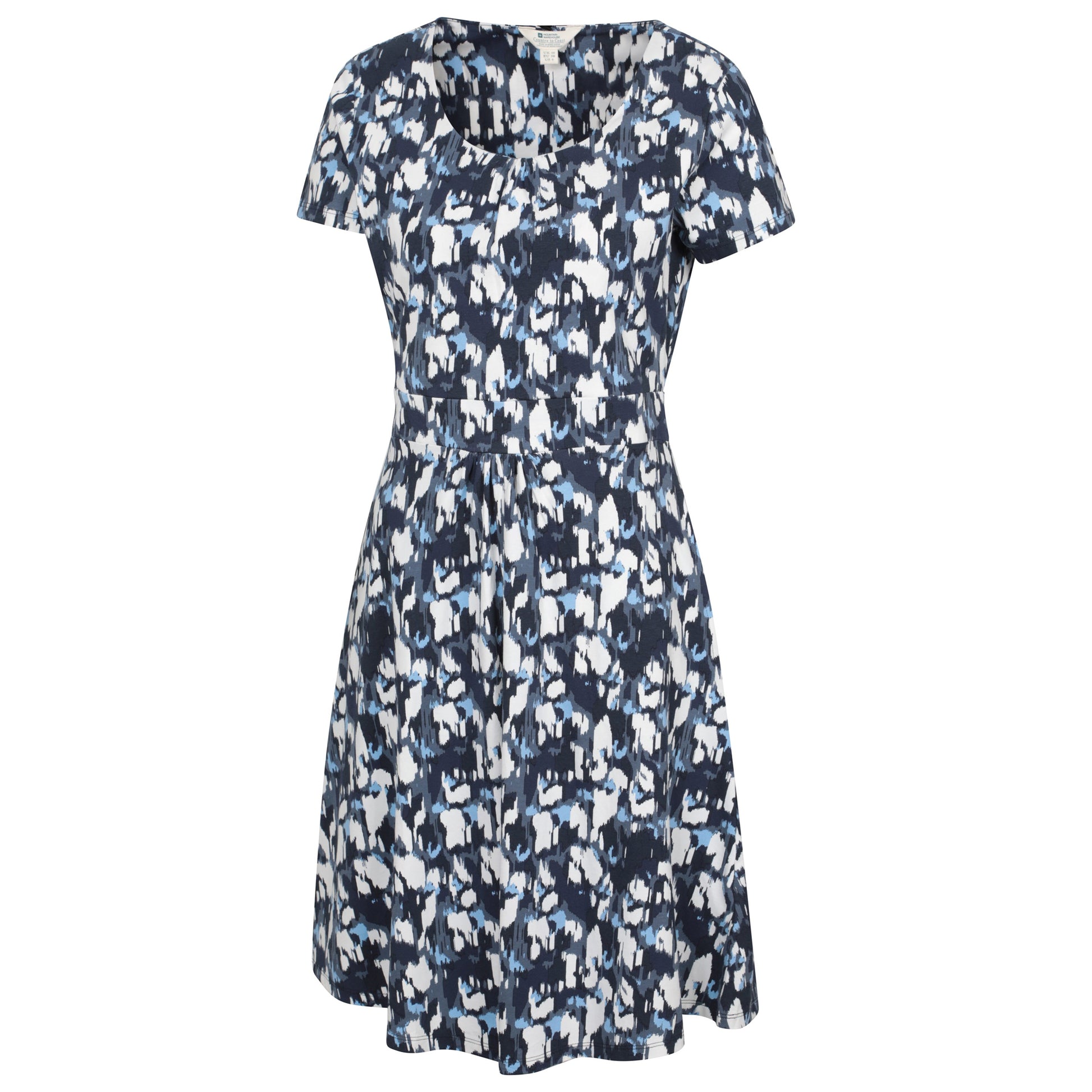 Indigo - Side - Mountain Warehouse Womens-Ladies Abstract UV Dress