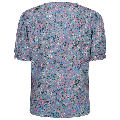 Multicoloured - Back - Mountain Warehouse Womens-Ladies Cannes Button Top