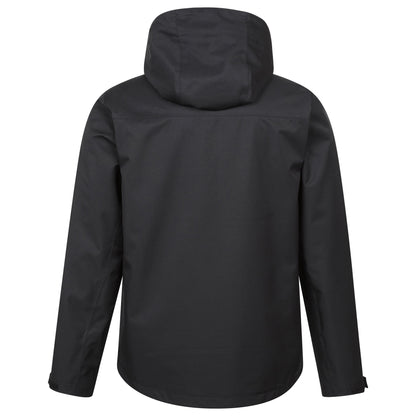 Black - Back - Mountain Warehouse Mens Shale Waterproof Jacket