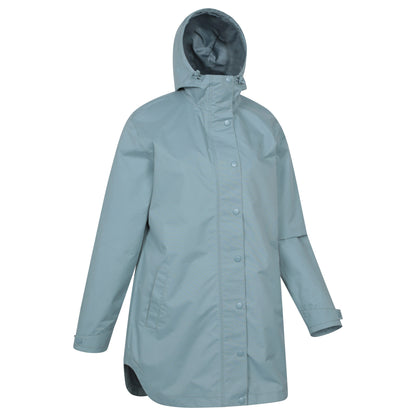 Pale Green - Side - Mountain Warehouse Womens-Ladies Riviera Waterproof Jacket