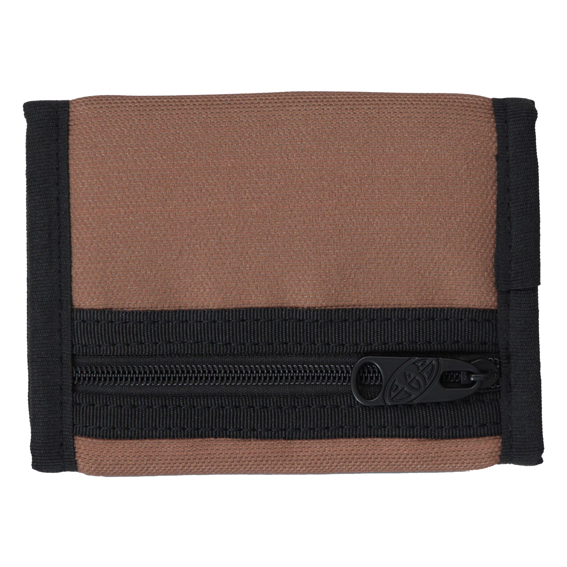 Orange - Back - Animal Trifold Wallet