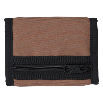 Orange - Back - Animal Trifold Wallet