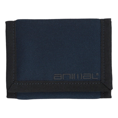Navy - Front - Animal Trifold Wallet