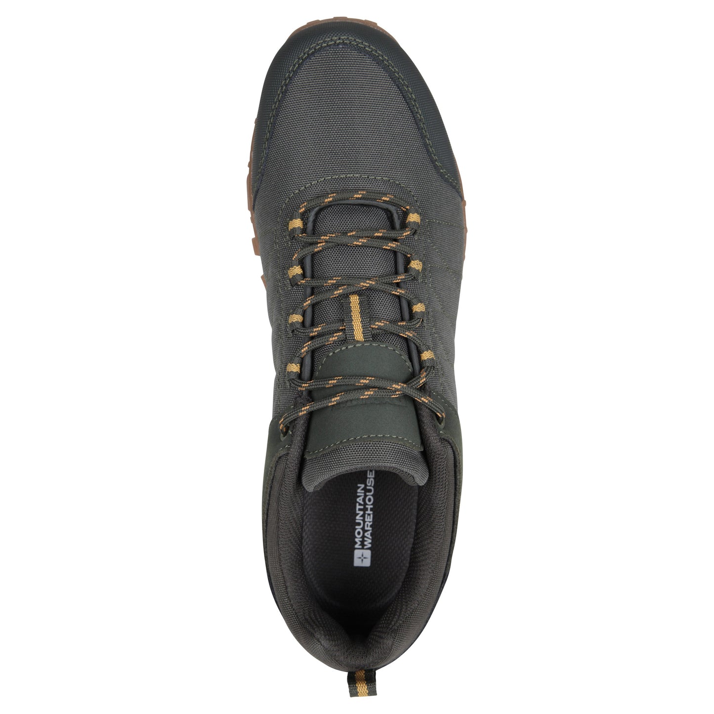 Khaki - Pack Shot - Mountain Warehouse Mens Fraser Casual Shoes