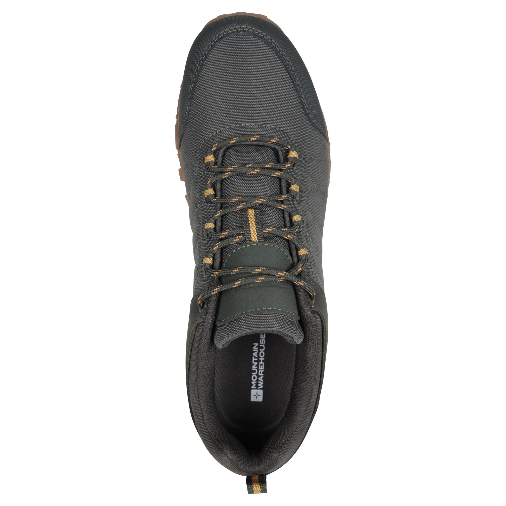 Khaki - Pack Shot - Mountain Warehouse Mens Fraser Casual Shoes