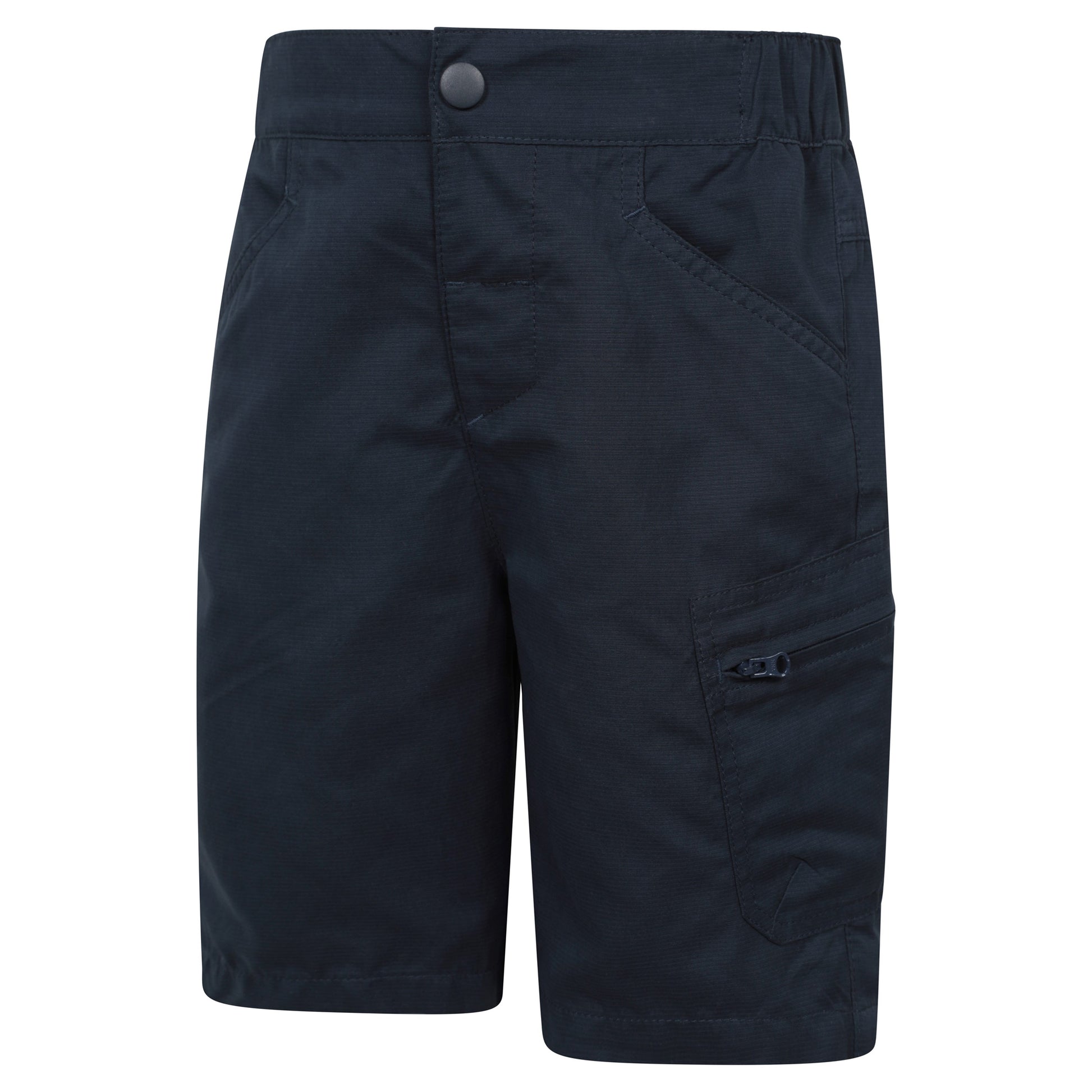 Blue - Side - Mountain Warehouse Childrens-Kids Expedition Ripstop Shorts