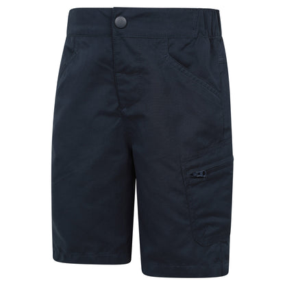 Blue - Side - Mountain Warehouse Childrens-Kids Expedition Ripstop Shorts
