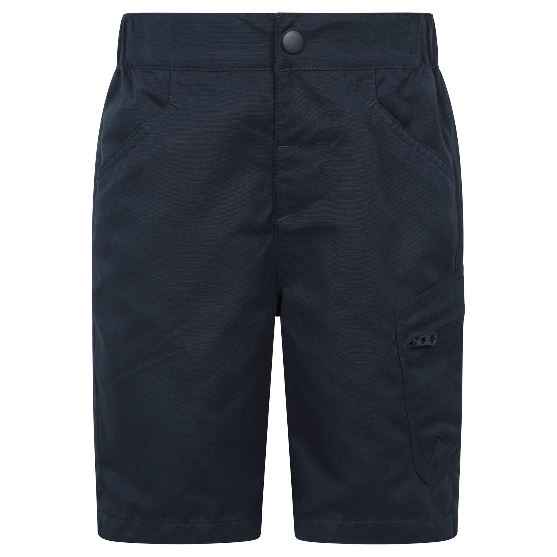 Blue - Front - Mountain Warehouse Childrens-Kids Expedition Ripstop Shorts