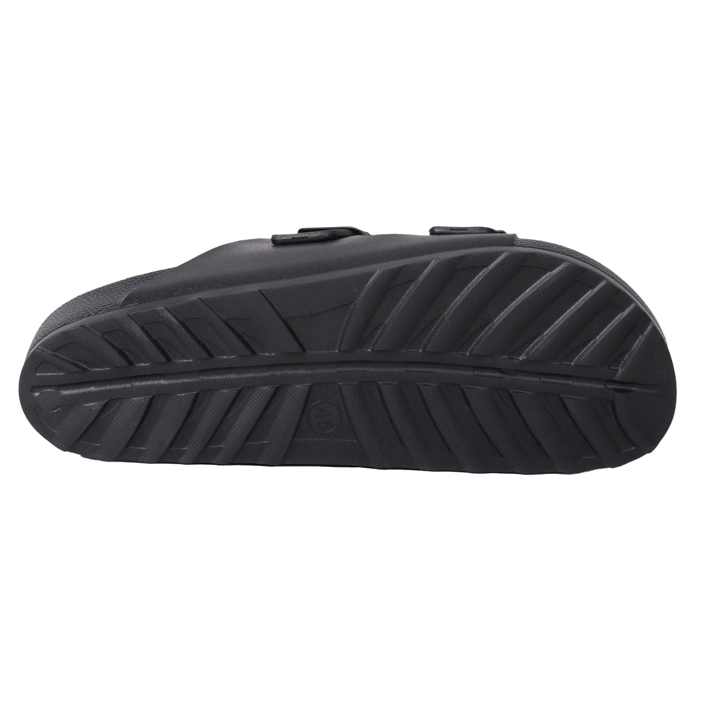 Black - Side - Animal Mens Shore Sliders