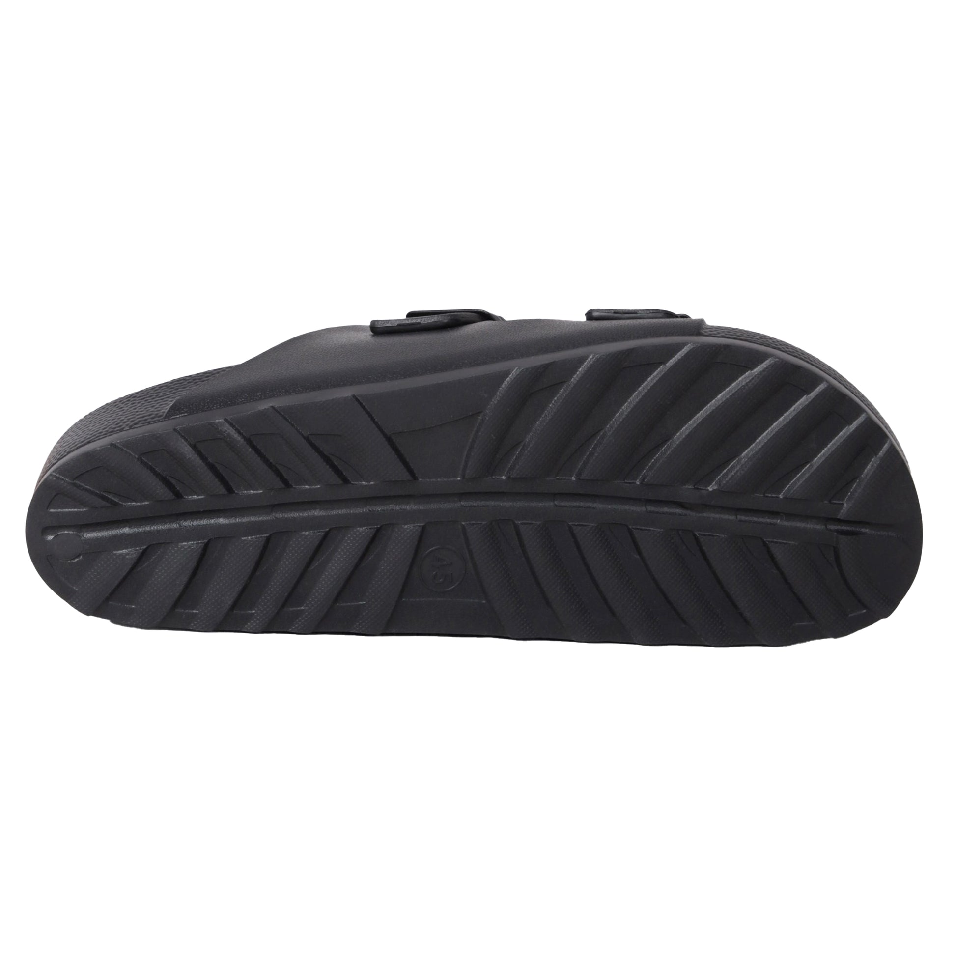 Black - Side - Animal Mens Shore Sliders
