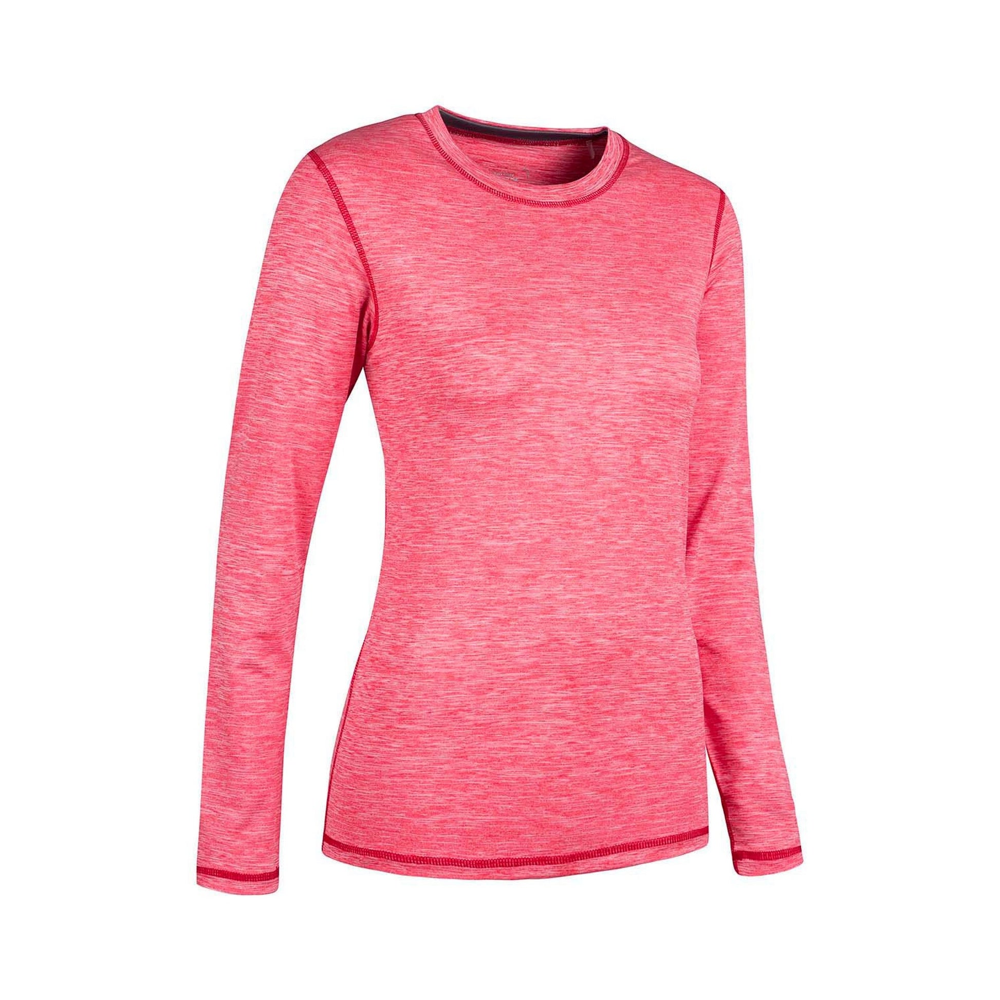 Pink - Back - Mountain Warehouse Womens-Ladies Panna Long-Sleeved Top