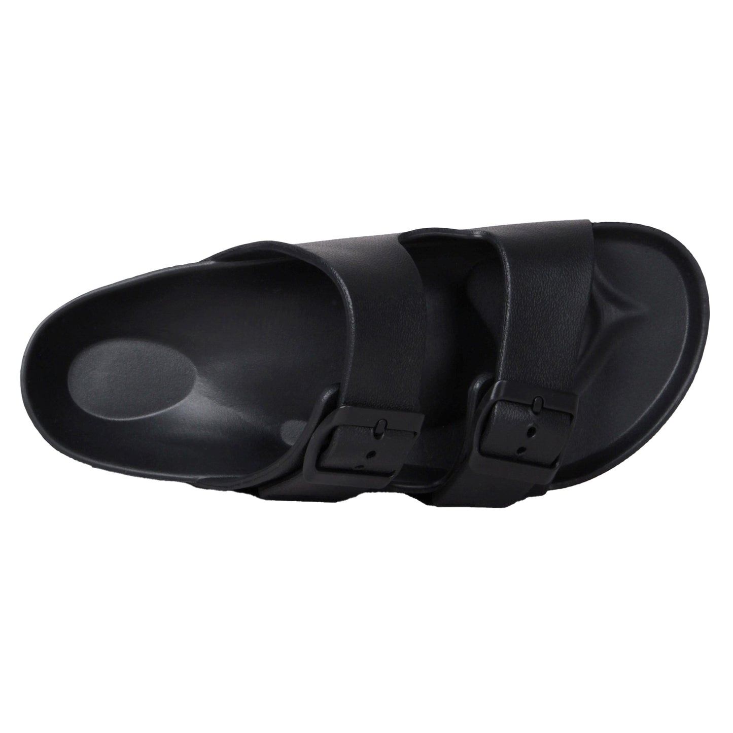 Black - Back - Animal Womens-Ladies Shore Sliders