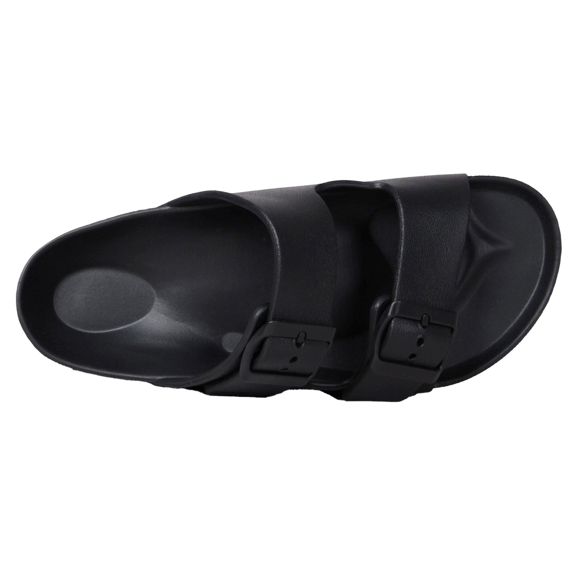 Black - Back - Animal Womens-Ladies Shore Sliders