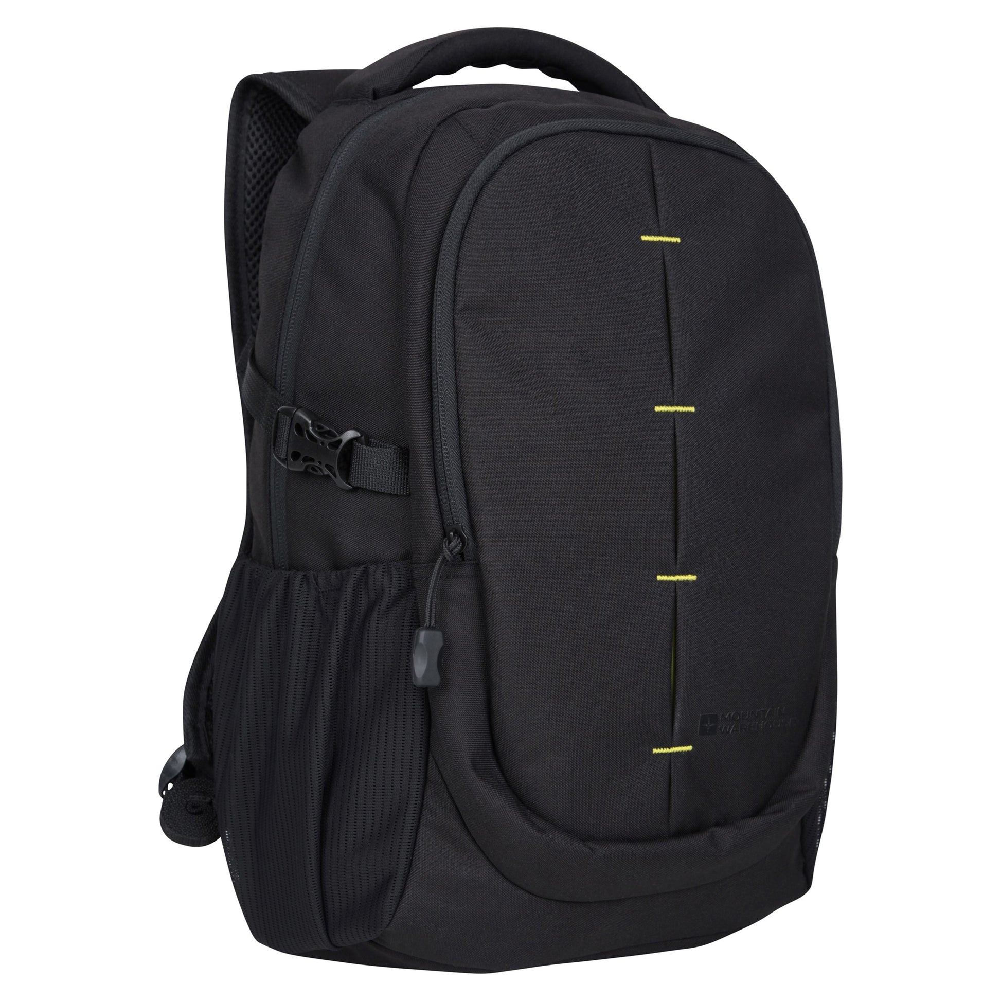 Black - Side - Mountain Warehouse Vic 18L Laptop Bag
