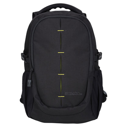 Black - Front - Mountain Warehouse Vic 18L Laptop Bag