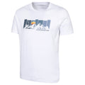 White - Side - Mountain Warehouse Mens Gradient Graphic T-Shirt