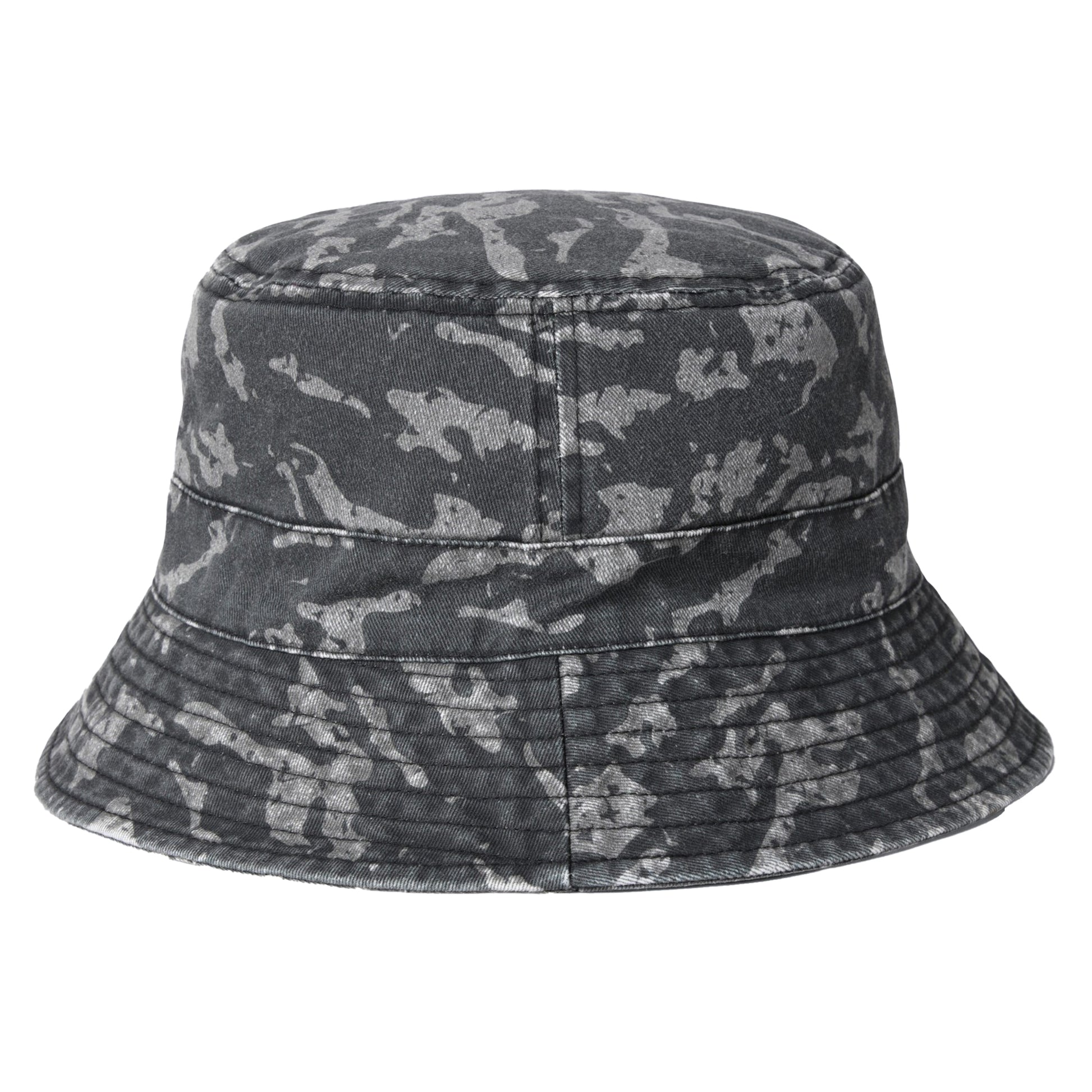 Black - Back - Animal Miles Camo Bucket Hat