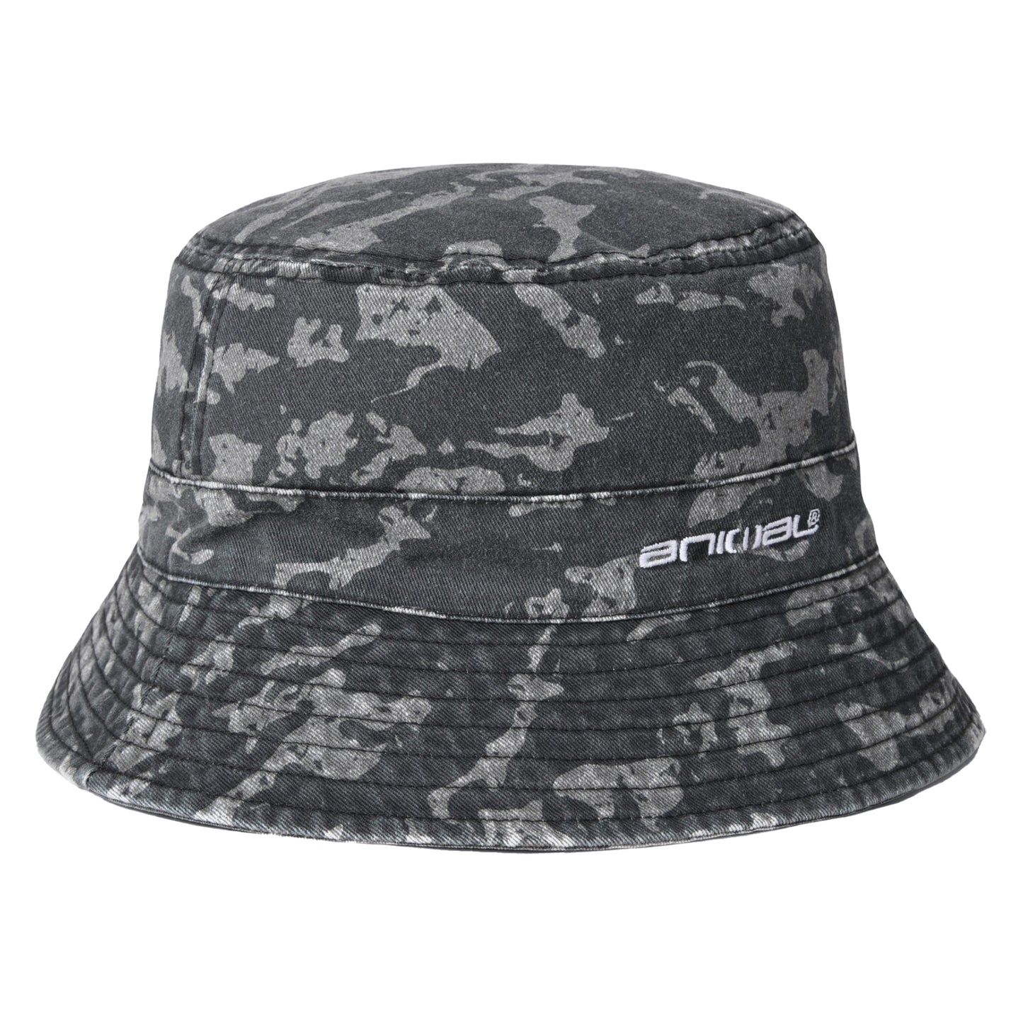 Black - Front - Animal Miles Camo Bucket Hat