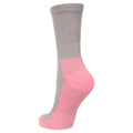 Grey - Back - Mountain Warehouse Womens-Ladies IsoCool Boot Socks