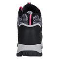 Bright Pink - Back - Mountain Warehouse Womens-Ladies Adventurer Printed Waterproof Walking Boots