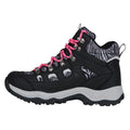 Bright Pink - Side - Mountain Warehouse Womens-Ladies Adventurer Printed Waterproof Walking Boots