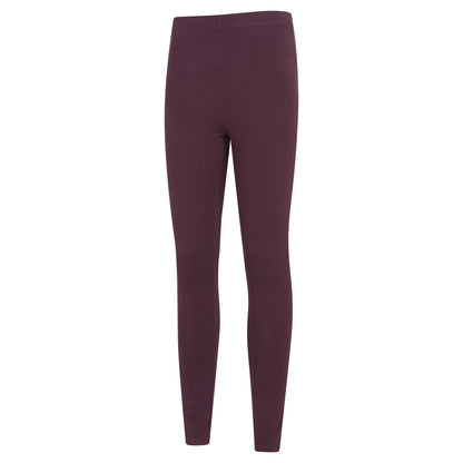 Berry - Side - Mountain Warehouse Womens-Ladies Cotton Blend Midweight Leggings (Pack of 2)
