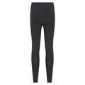 Black - Back - Mountain Warehouse Womens-Ladies Cotton Blend Midweight Leggings (Pack of 2)