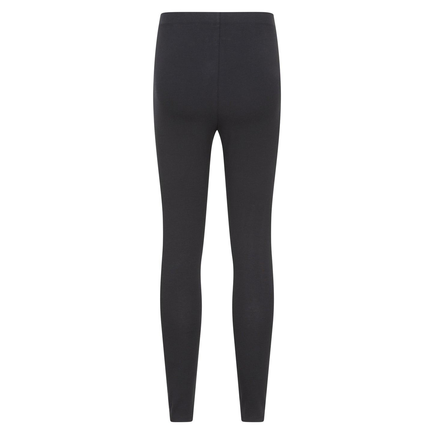 Black - Back - Mountain Warehouse Womens-Ladies Cotton Blend Midweight Leggings (Pack of 2)