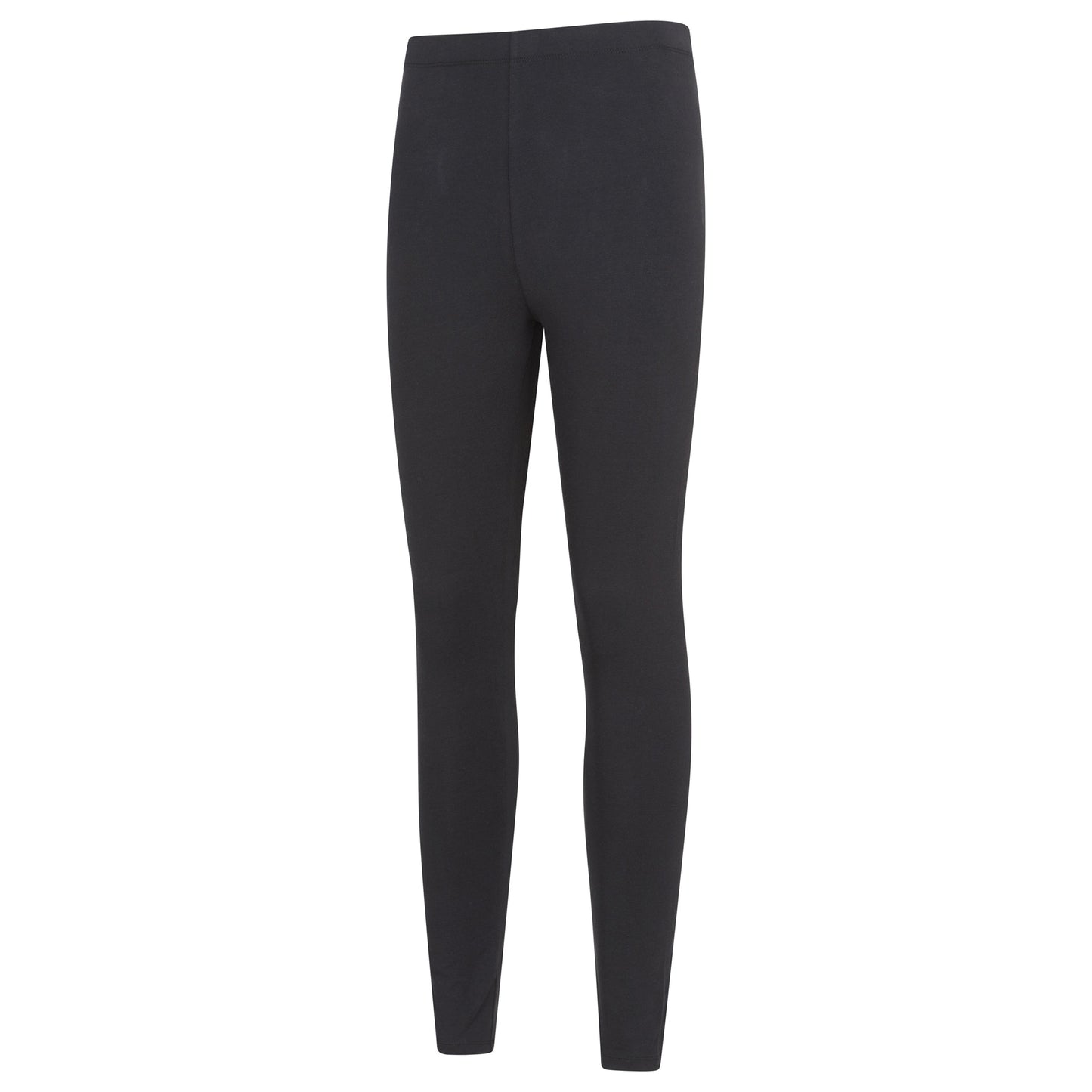 Black - Side - Mountain Warehouse Womens-Ladies Cotton Blend Midweight Leggings (Pack of 2)